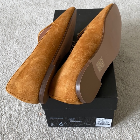 NIB J Crew Smoking Slippers, 6.5 - Picture 5 of 5